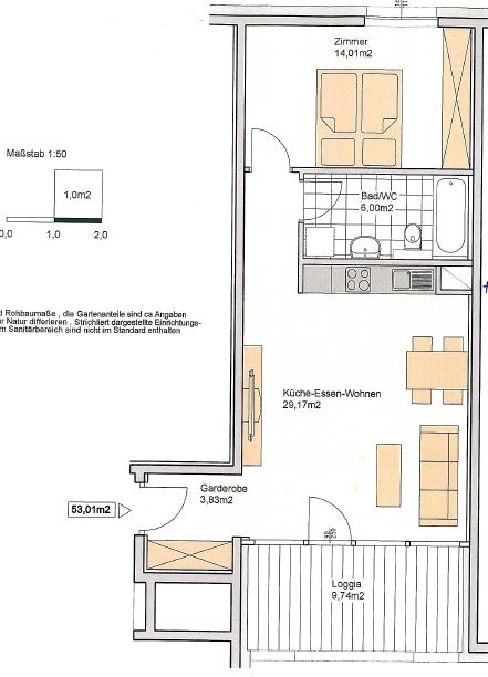 Grundriss Raumplan